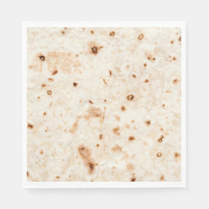 Tortilla snäcka napkin pappersservett