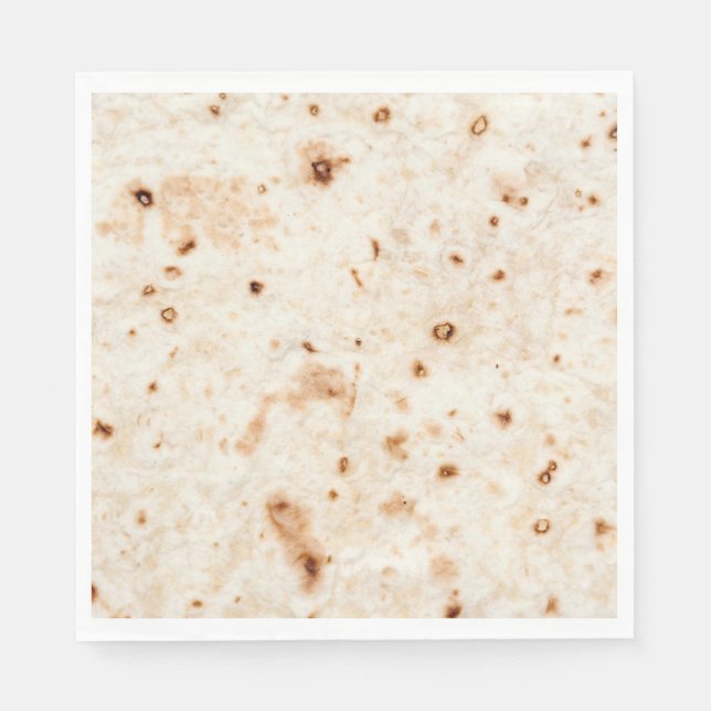 Tortilla snäcka napkin pappersservett (Framsidan)