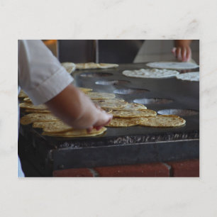 Tortillas tillverkad i den gamla staden San Diego Vykort