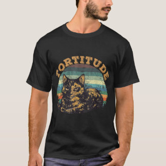 Tortitude cat torties are feisty tortoiseshell kit t shirt