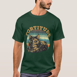 Tortitude katt torties är elaka sköldpaddsskal kat t shirt
