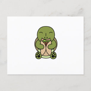Tortoise Burrito Älskare Vykort