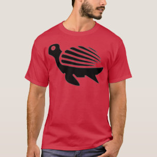 Tortoise Dam sea Natur utomhus Cute Vintage R T Shirt