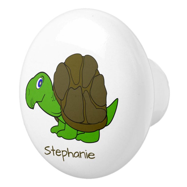Tortoise Design Personalised Knopp (Höger)