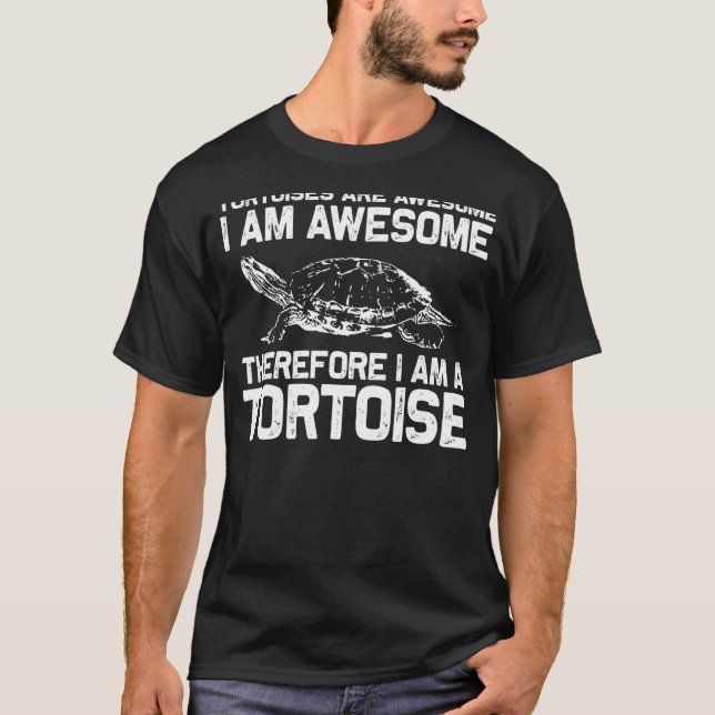 Tortoise Designs For Men Women Turtle Terrapin   T Shirt (Framsida)