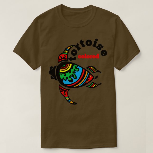 Tortoise färg t shirt (Design framsida)