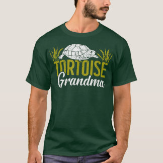 Tortoise Grandma Reptiles Tortoise Älskare T Shirt