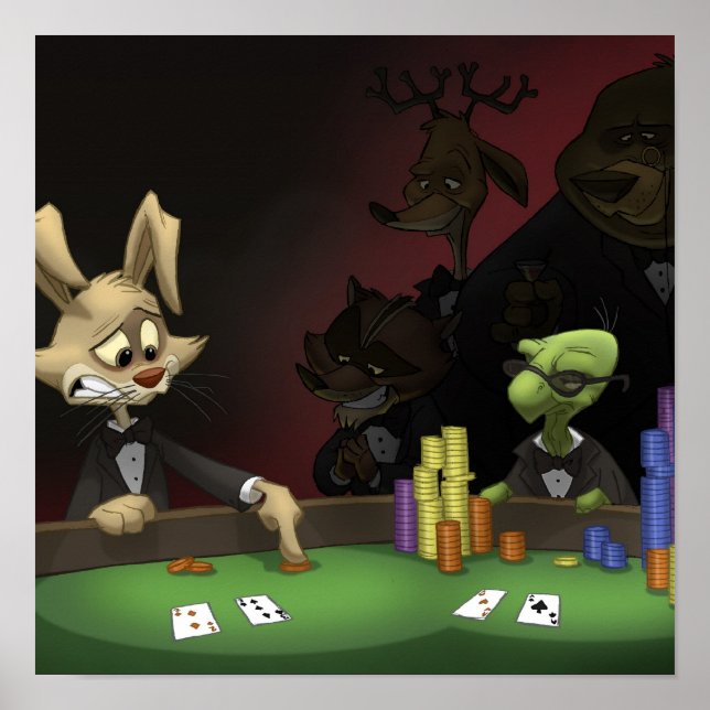 Tortoise & Hare Skriv ut Poster (Framsidan)