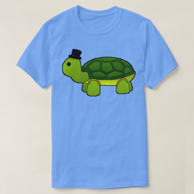 Tortoise i A-Top hat T Shirt (Design framsida)