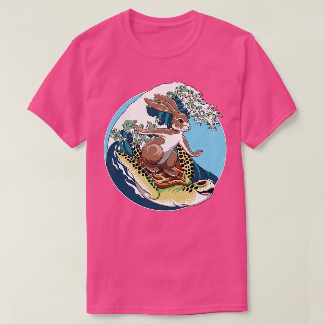 Tortoise och de där surfingvännerna t shirt (Design framsida)