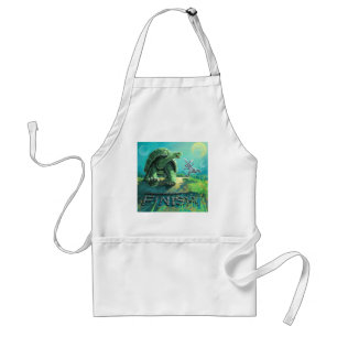 Tortoise och Hare Art Förkläde