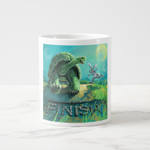Tortoise och Hare Art Jumbo Mugg