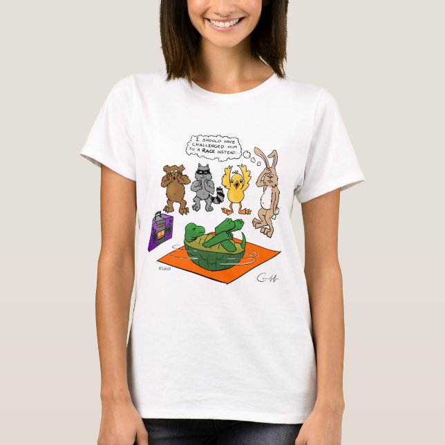 Tortoise och Hare Revisted Tee (Framsida)