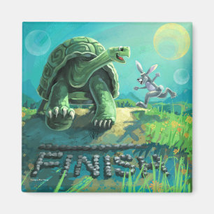 Tortoise och harkonst magnet