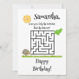 Tortoise och sallat, födelsedagspressar