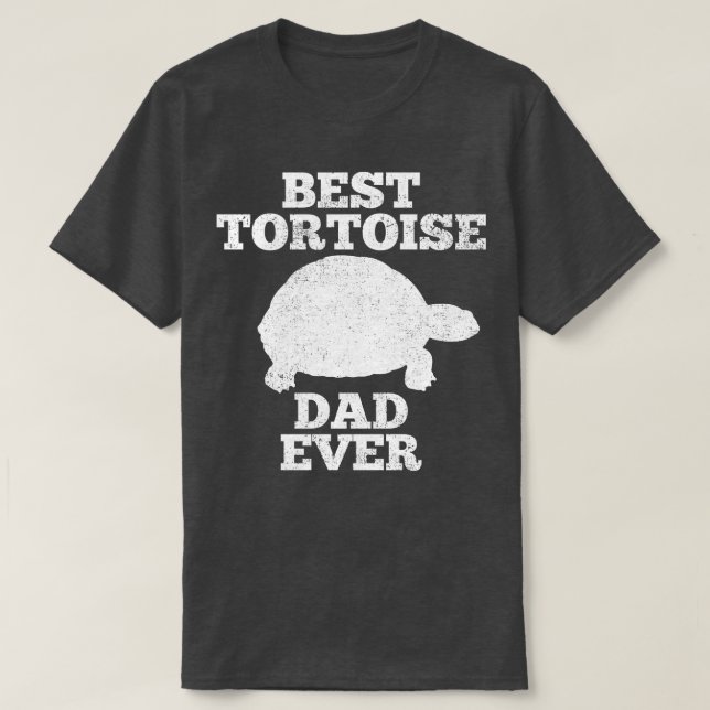 Tortoise Pappa Far Fars dag T Shirt (Design framsida)