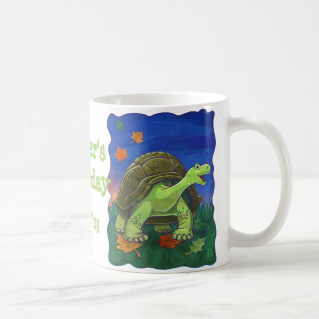 Tortoise Party Centre Kaffemugg (Höger)