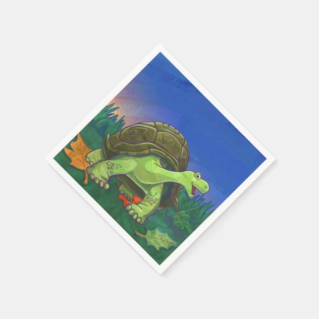 Tortoise Party Centre Pappersservett (Hörn)