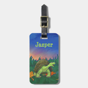 Tortoise-presentationer och tillbehör bagagebricka