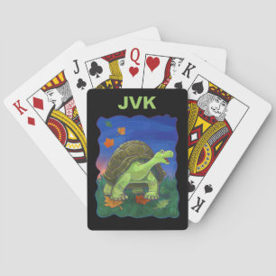 Tortoise-presentationer och tillbehör casinokort