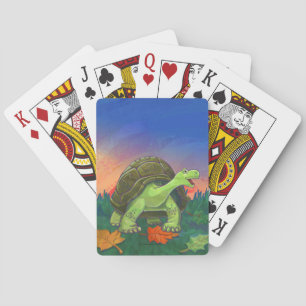 Tortoise-presentationer och tillbehör casinokort