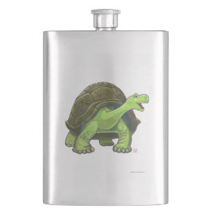 Tortoise-presentationer och tillbehör fickplunta
