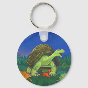 Tortoise-presentationer och tillbehör nyckelring