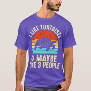 Tortoise Shirt Turtle Shirt Jag gillar Tortoises o T