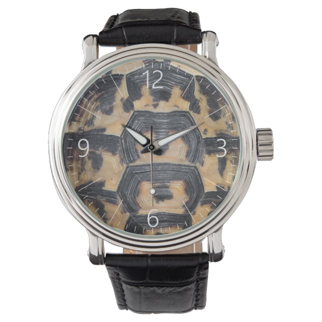 Tortoise snäcka armbandsur (Framsida)