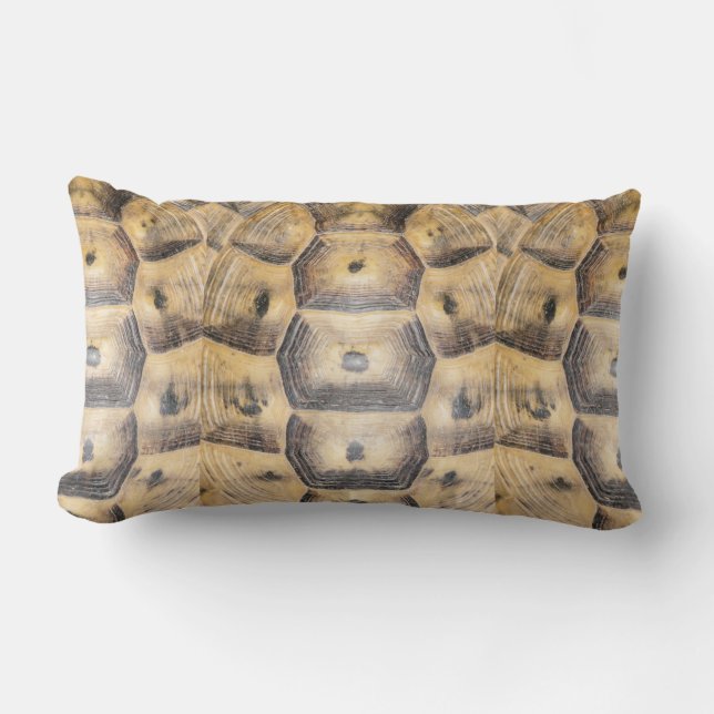 Tortoise snäcka mönster lumbarkudde (Framsida)