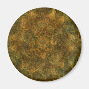 Tortoise Snäcka Mönster Magnet