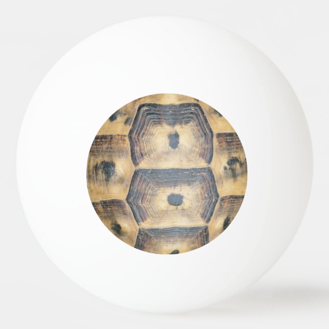 Tortoise Snäcka Mönster Pingisboll (Baksidan)