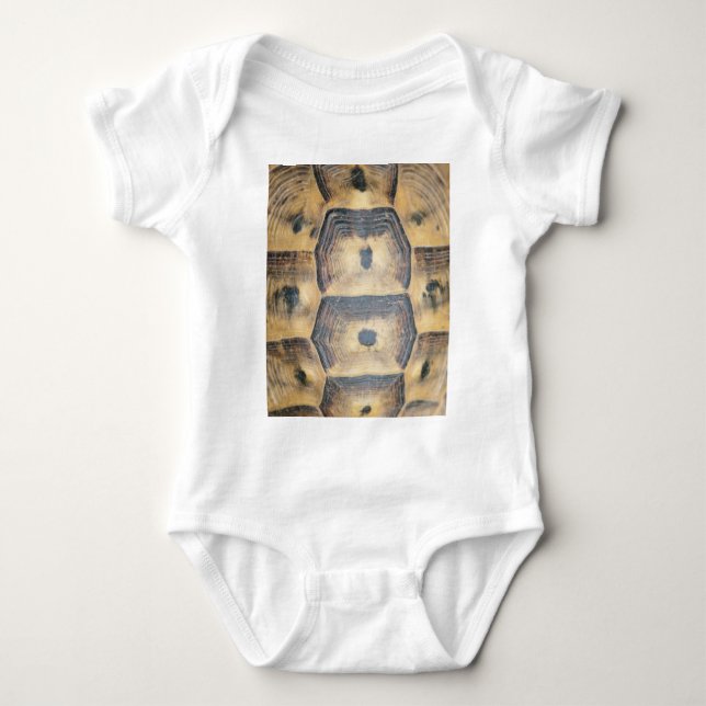 Tortoise Snäcka Mönster Tee Shirt (Framsida)