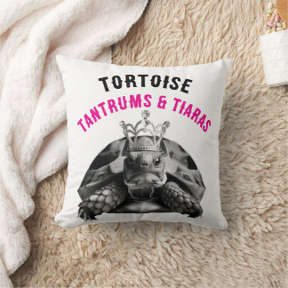 Tortoise Tantrums & Tiaras | Cushion Kudde