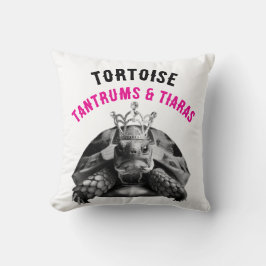 Tortoise Tantrums & Tiaras | Cushion Kudde
