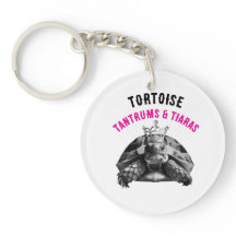 Tortoise Tantrums & Tiaras | Nyckelring