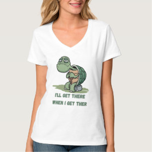 Tortoise tecknad t shirt