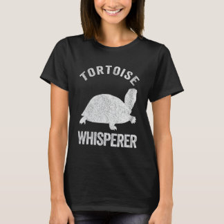 Tortoise Whisperer Turtle Älskare Funny Tortoise Q T Shirt