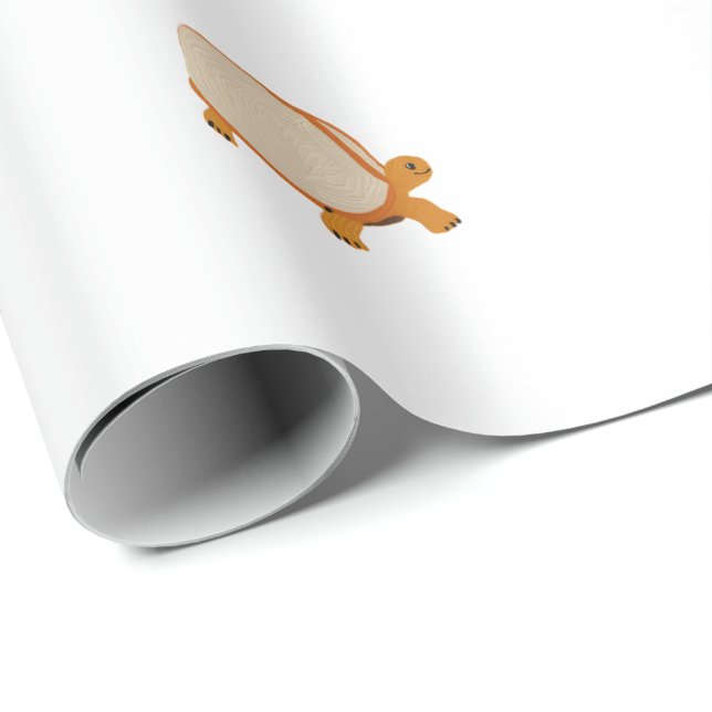 Tortoise Wrapping Papper Presentpapper (Rullad Hörn)