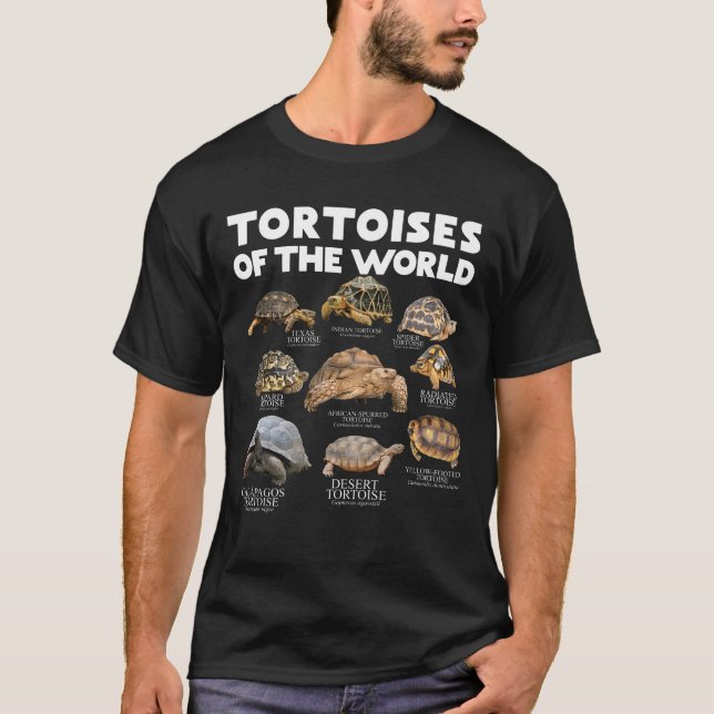 Tortoises vid Sparan i världen Tortoises T Shirt (Framsida)