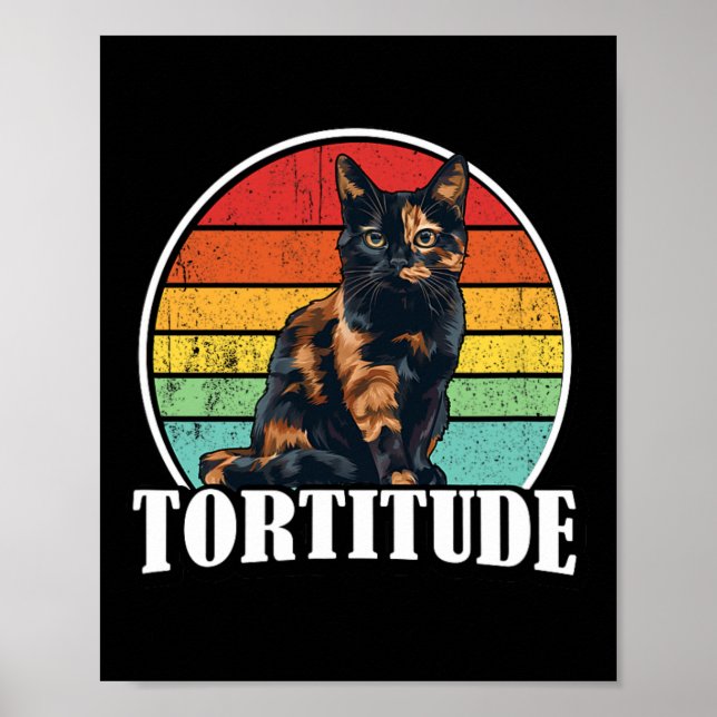 Tortoiseshell Cat Poster (Framsidan)
