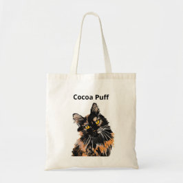 Tortoiseshell Cat Tote Bag Tygkasse
