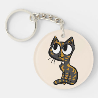Tortoiseshell Kat Keychain
