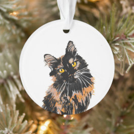 Tortoiseshell Kat Ornament