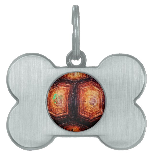 Tortoiseshell Namnbricka Husdjur (Framsidan)
