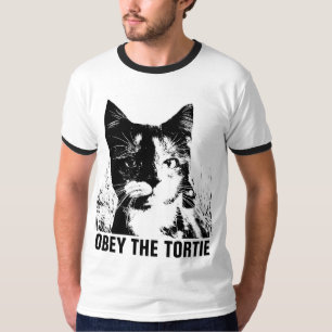TORTOISESHELL TORTIE T-shirts med CAT