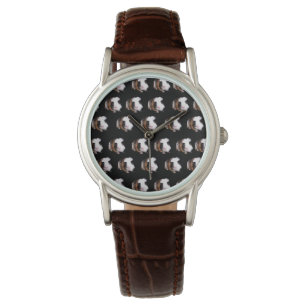 Tortoishell Guinea Gris Mönster Armbandsur
