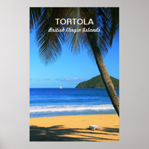 Tortola British Virgin Islands affisch