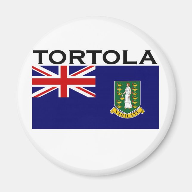 Tortola Magnet (Framsidan)