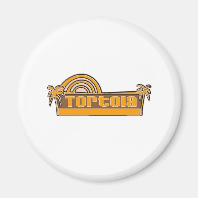 Tortola Magnet (Framsidan)
